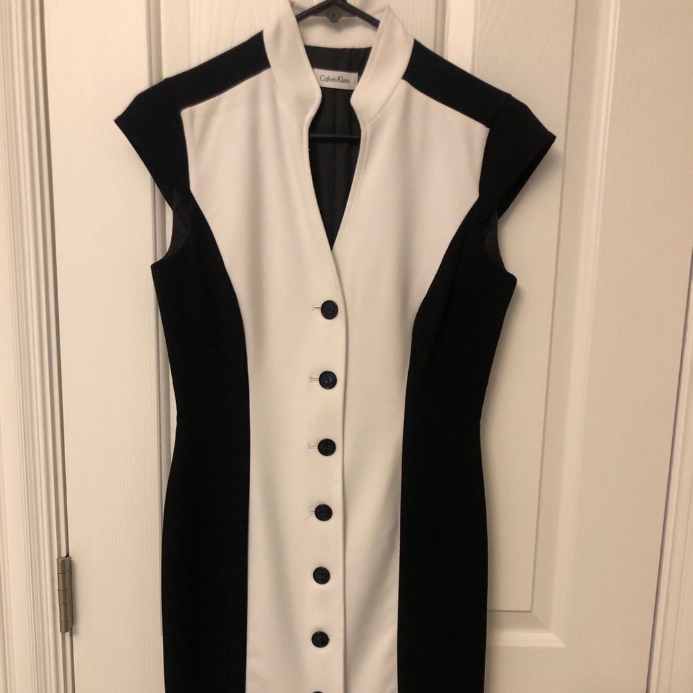 Calvin Klein fitted dress